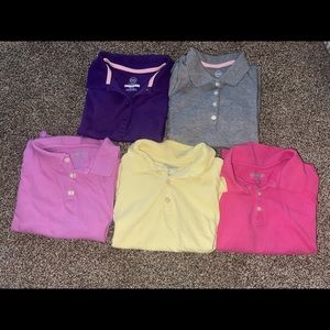 Girls school uniform polos